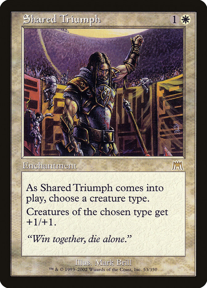 Shared Triumph [Onslaught] | Exor Games Dartmouth
