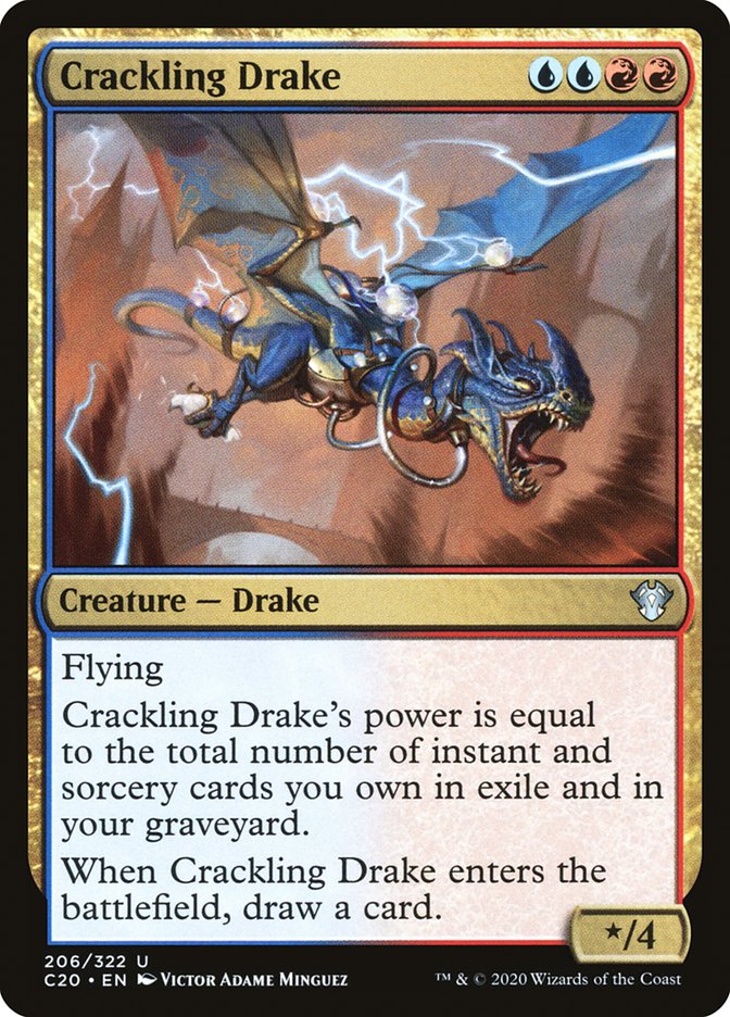 Crackling Drake [Commander 2020] | Exor Games Dartmouth