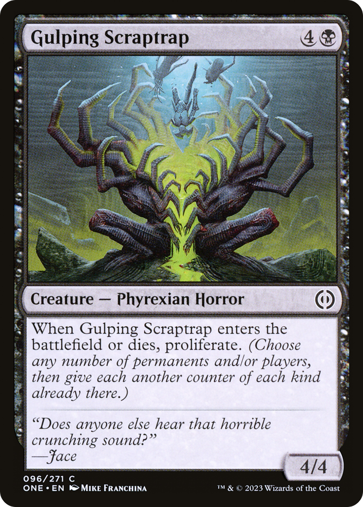 Gulping Scraptrap [Phyrexia: All Will Be One] | Exor Games Dartmouth