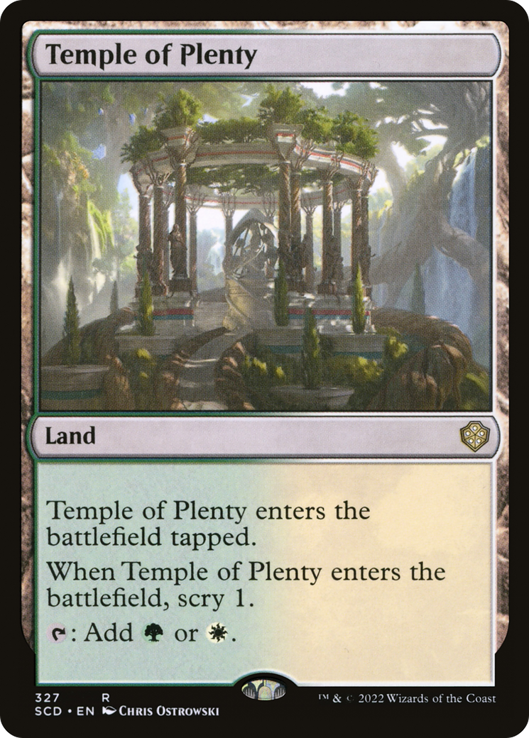 Temple of Plenty [Starter Commander Decks] | Exor Games Dartmouth