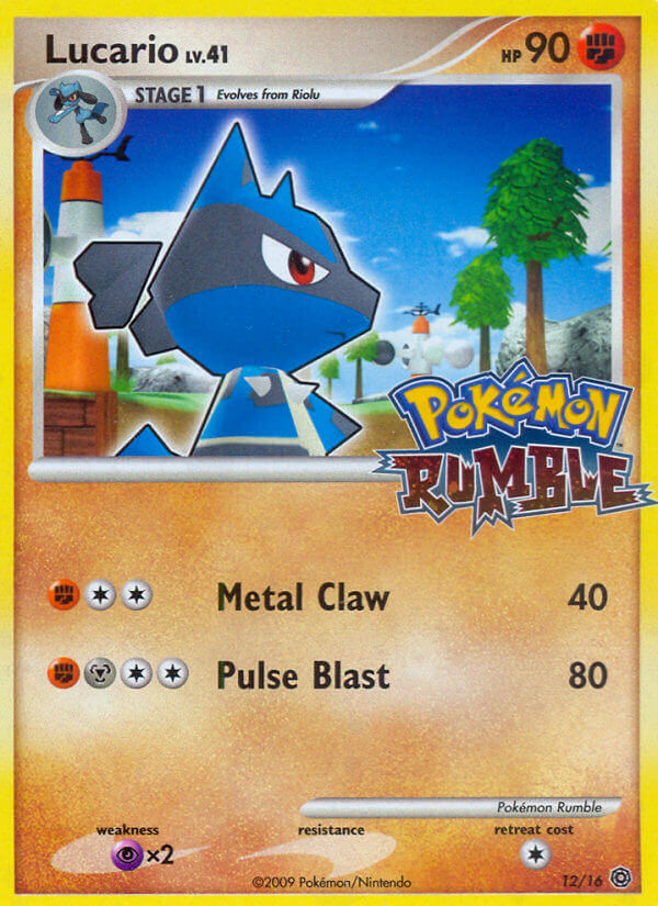 Lucario (12/16) [Pokémon Rumble] | Exor Games Dartmouth