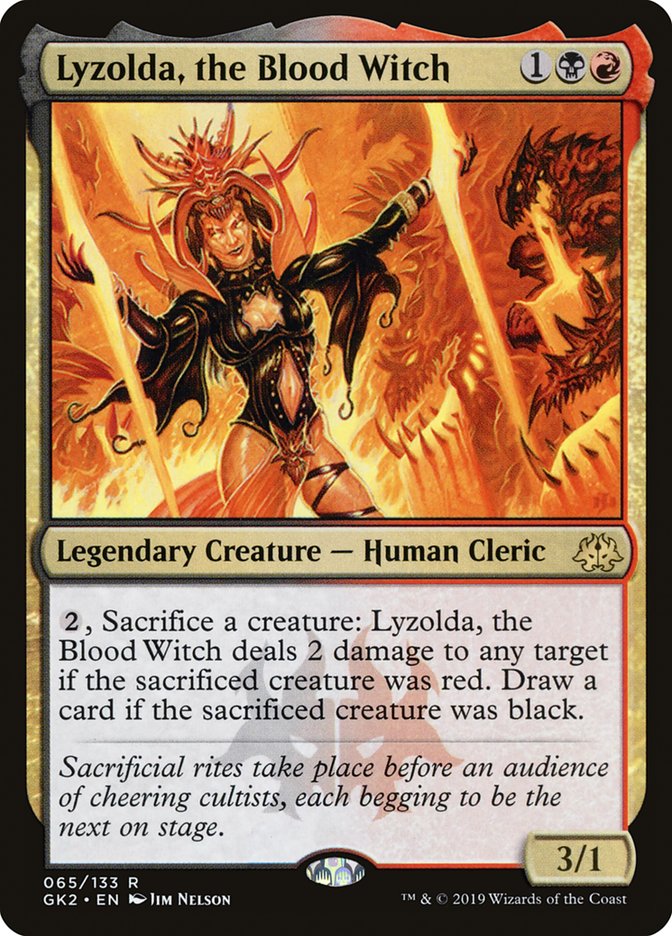 Lyzolda, the Blood Witch [Ravnica Allegiance Guild Kit] | Exor Games Dartmouth