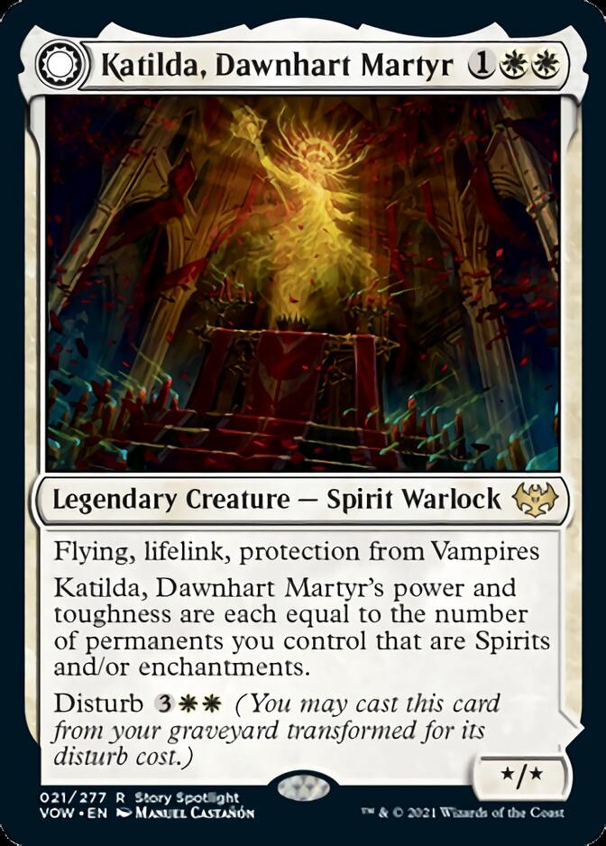 Katilda, Dawnhart Martyr // Katilda's Rising Dawn [Innistrad: Crimson Vow] | Exor Games Dartmouth