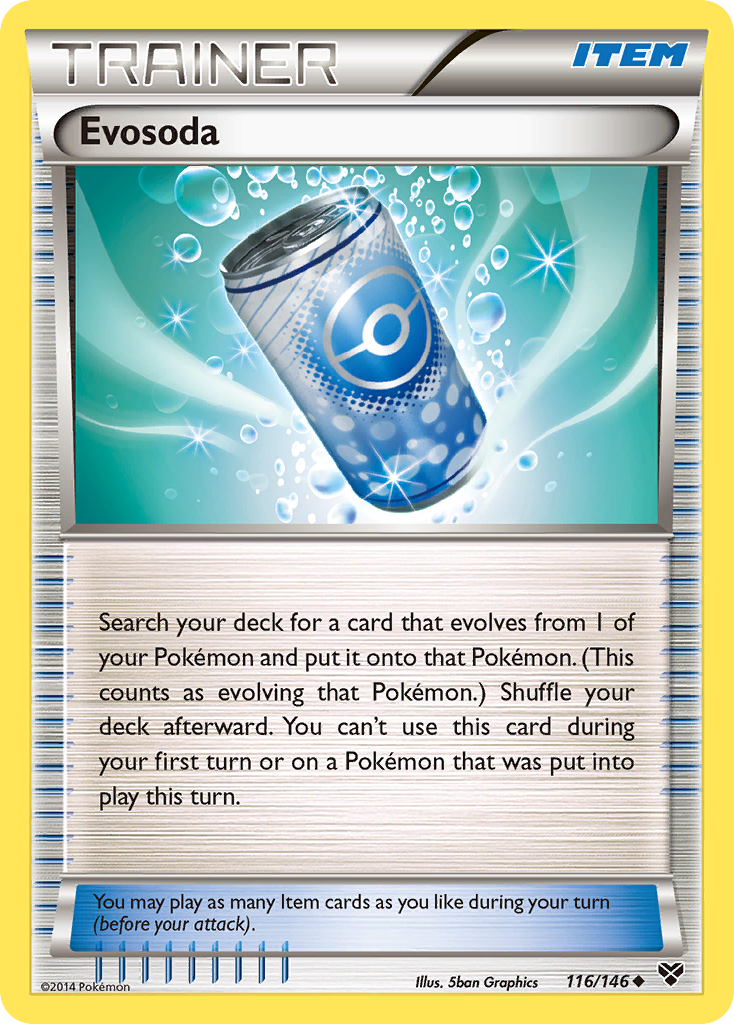 Evosoda (116/146) [XY: Base Set] | Exor Games Dartmouth