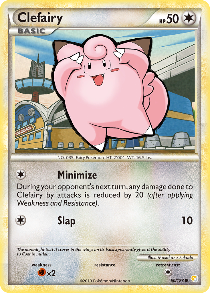 Clefairy (60/123) [HeartGold & SoulSilver: Base Set] | Exor Games Dartmouth