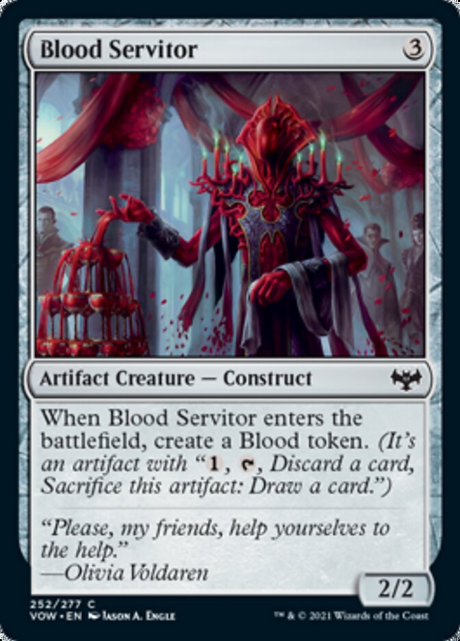 Blood Servitor [Innistrad: Crimson Vow] | Exor Games Dartmouth