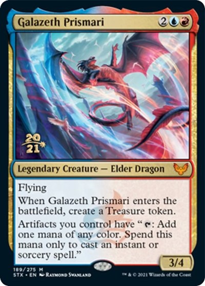 Galazeth Prismari [Strixhaven: School of Mages Prerelease Promos] | Exor Games Dartmouth