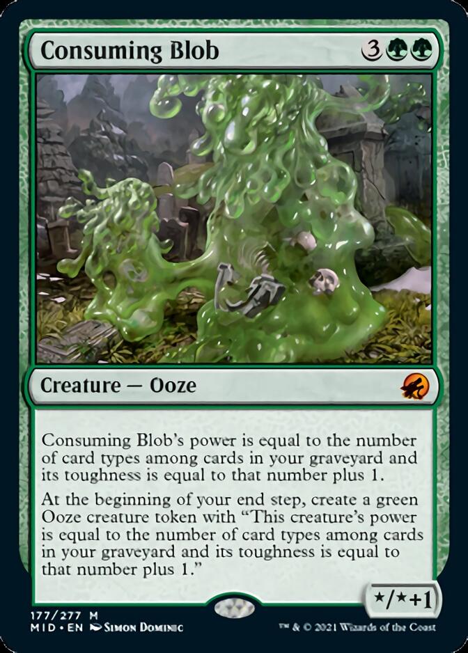 Consuming Blob [Innistrad: Midnight Hunt] | Exor Games Dartmouth