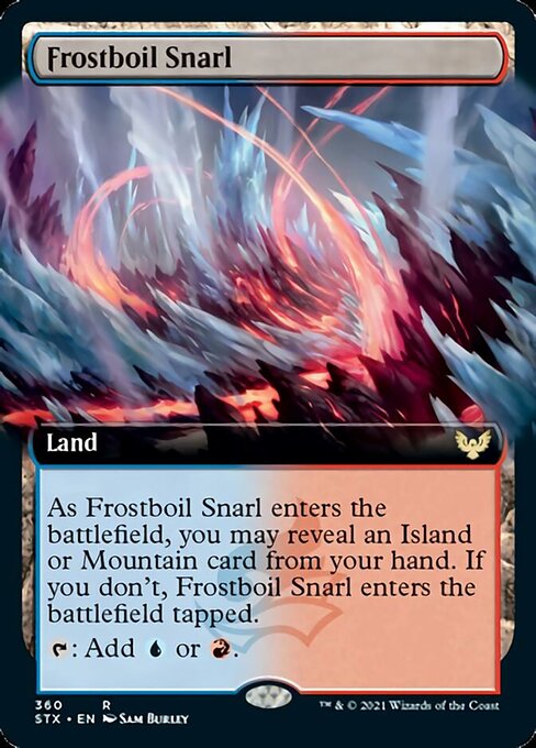 Frostboil Snarl (Extended) [Strixhaven: School of Mages] | Exor Games Dartmouth