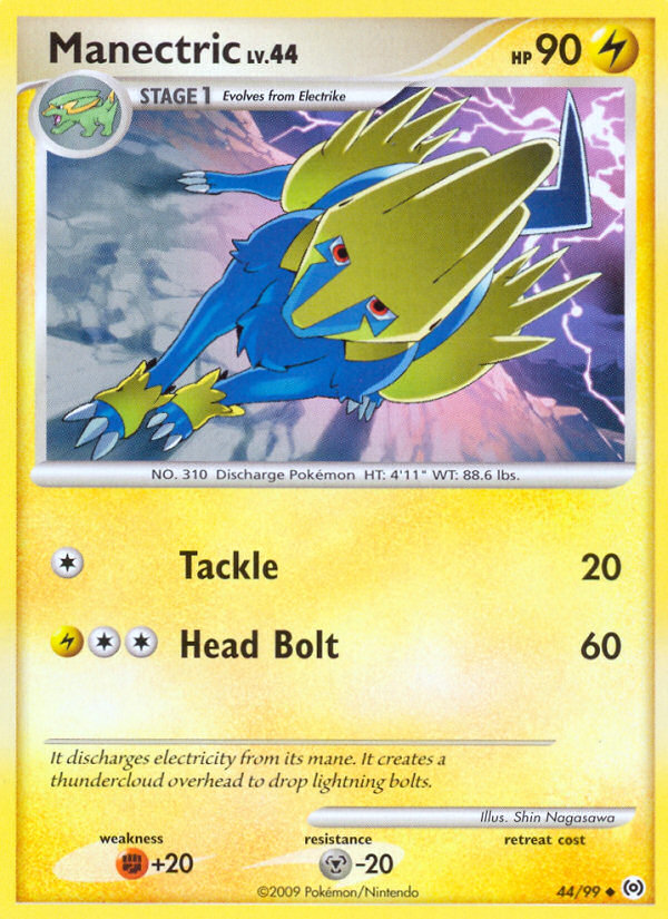 Manectric (44/99) [Platinum: Arceus] | Exor Games Dartmouth