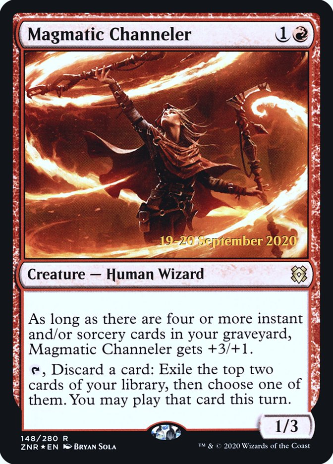 Magmatic Channeler  [Zendikar Rising Prerelease Promos] | Exor Games Dartmouth