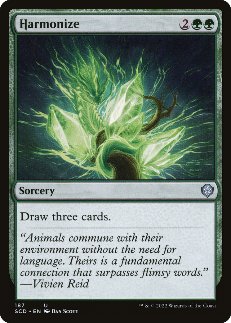 Harmonize [Starter Commander Decks] | Exor Games Dartmouth
