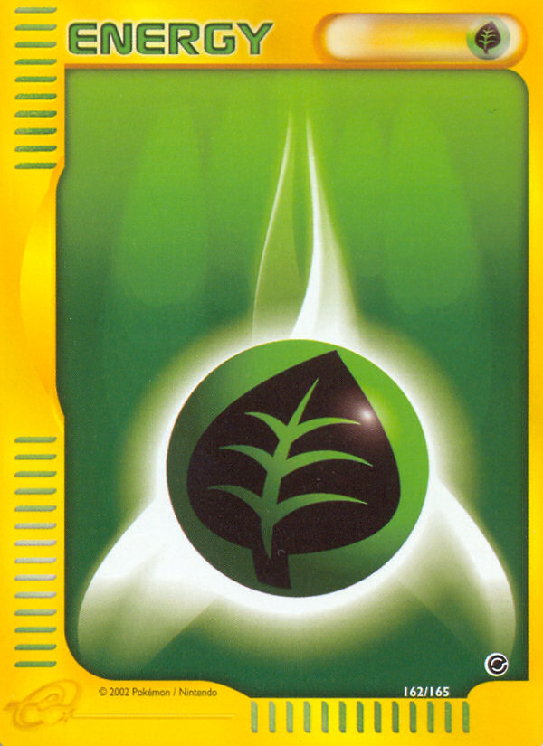 Grass Energy (162/165) [Expedition: Base Set] | Exor Games Dartmouth