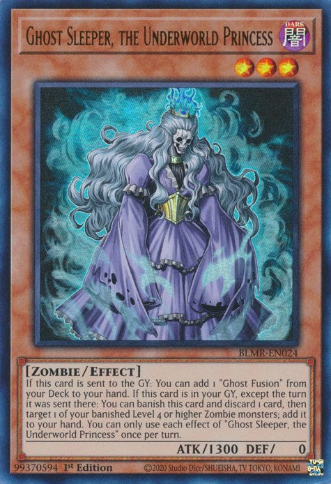 Ghost Sleeper, the Underworld Princess [BLMR-EN024] Ultra Rare | Exor Games Dartmouth