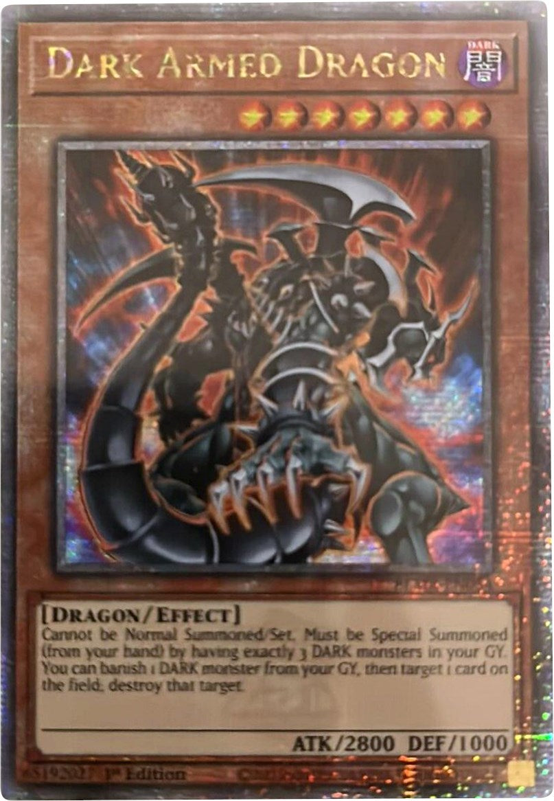 Dark Armed Dragon [BLMR-EN054] Quarter Century Secret Rare | Exor Games Dartmouth