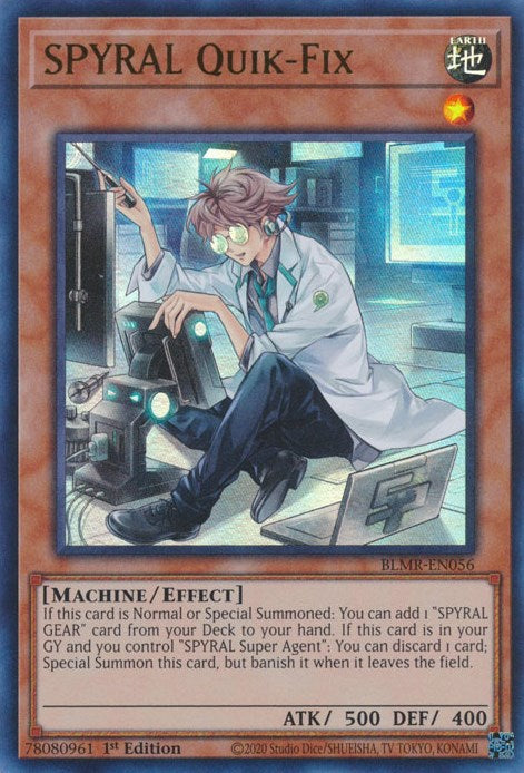 SPYRAL Quik-Fix [BLMR-EN056] Ultra Rare | Exor Games Dartmouth