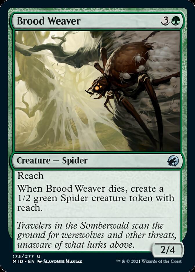 Brood Weaver [Innistrad: Midnight Hunt] | Exor Games Dartmouth