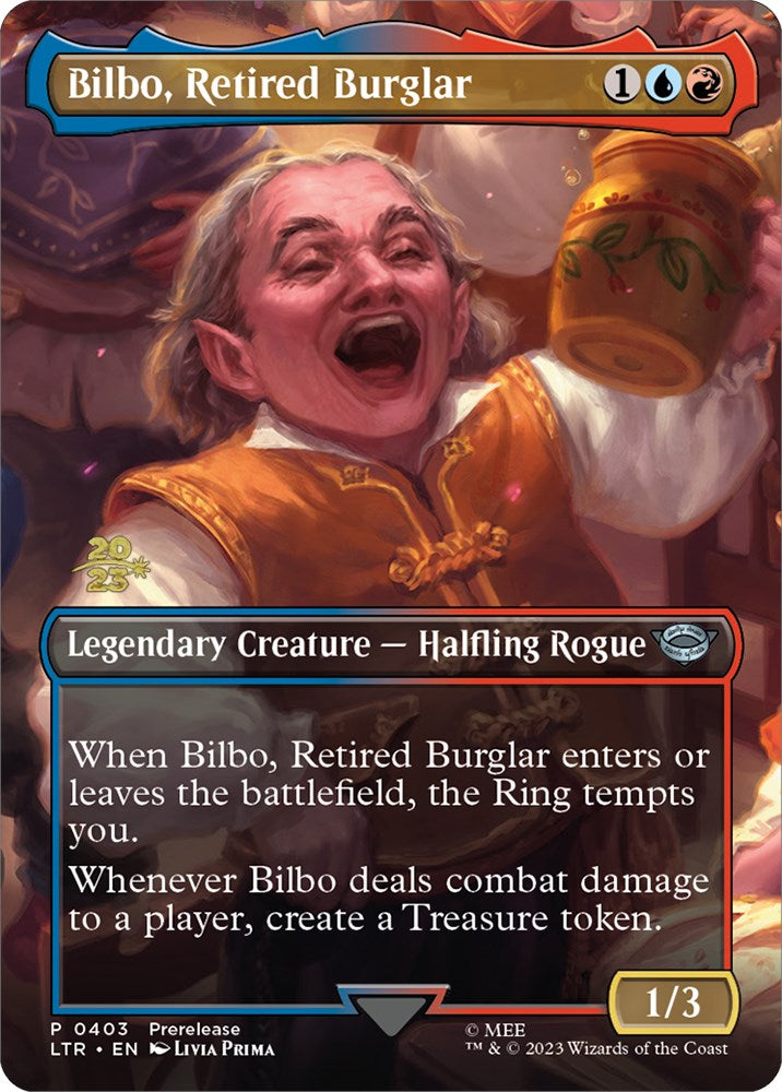 Bilbo, Retired Burglar [The Lord of the Rings: Tales of Middle-Earth Prerelease Promos] | Exor Games Dartmouth