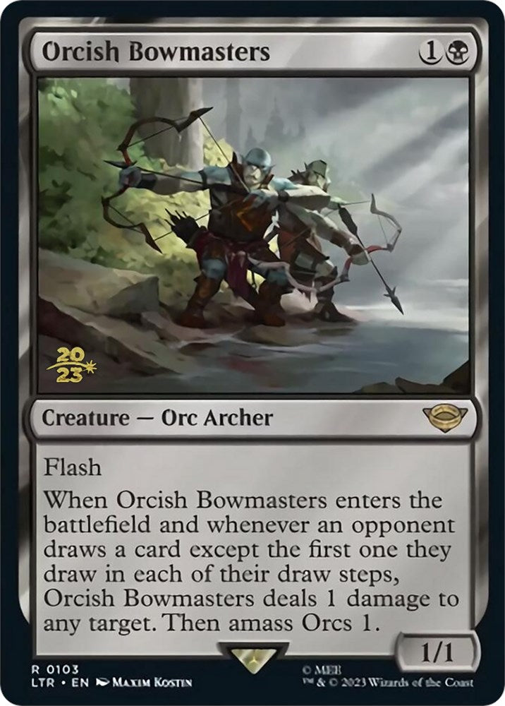 Orcish Bowmasters [The Lord of the Rings: Tales of Middle-Earth Prerelease Promos] | Exor Games Dartmouth