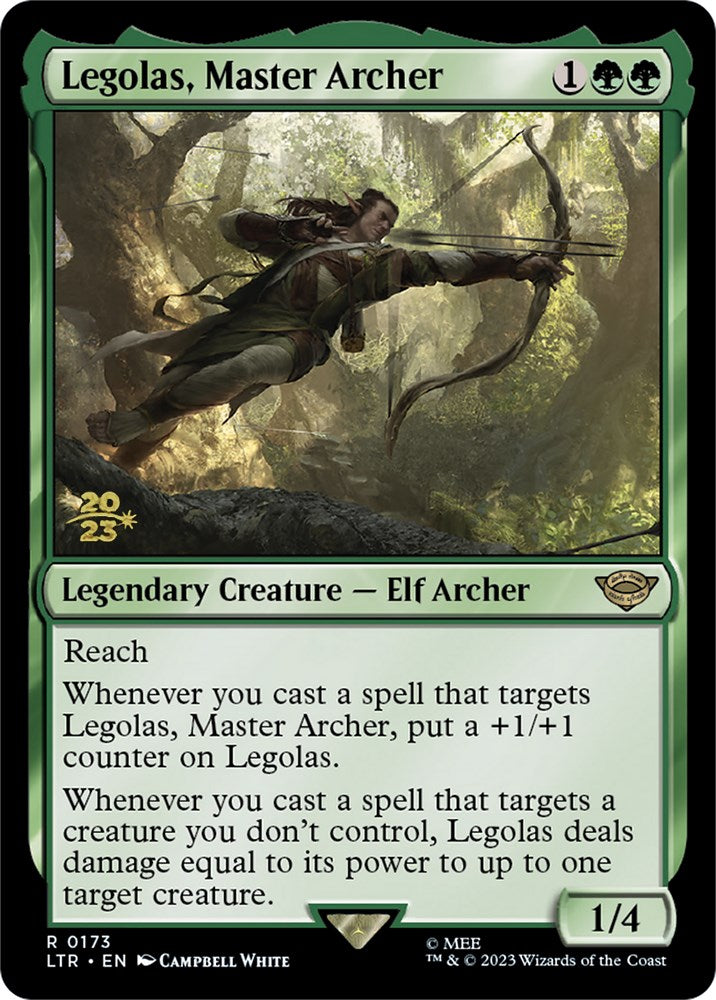 Legolas, Master Archer [The Lord of the Rings: Tales of Middle-Earth Prerelease Promos] | Exor Games Dartmouth