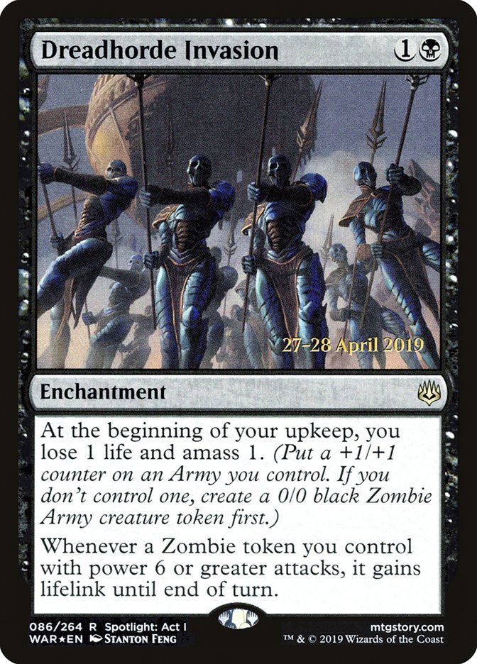 Dreadhorde Invasion  [War of the Spark Prerelease Promos] | Exor Games Dartmouth