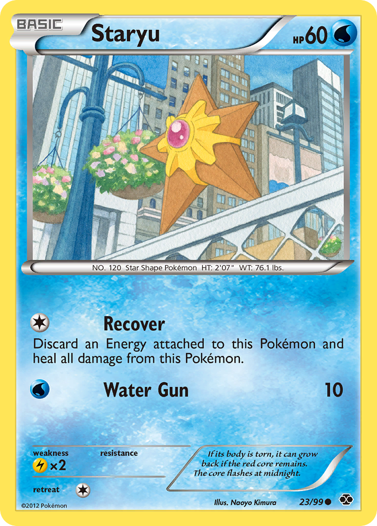 Staryu (23/99) [Black & White: Next Destinies] | Exor Games Dartmouth