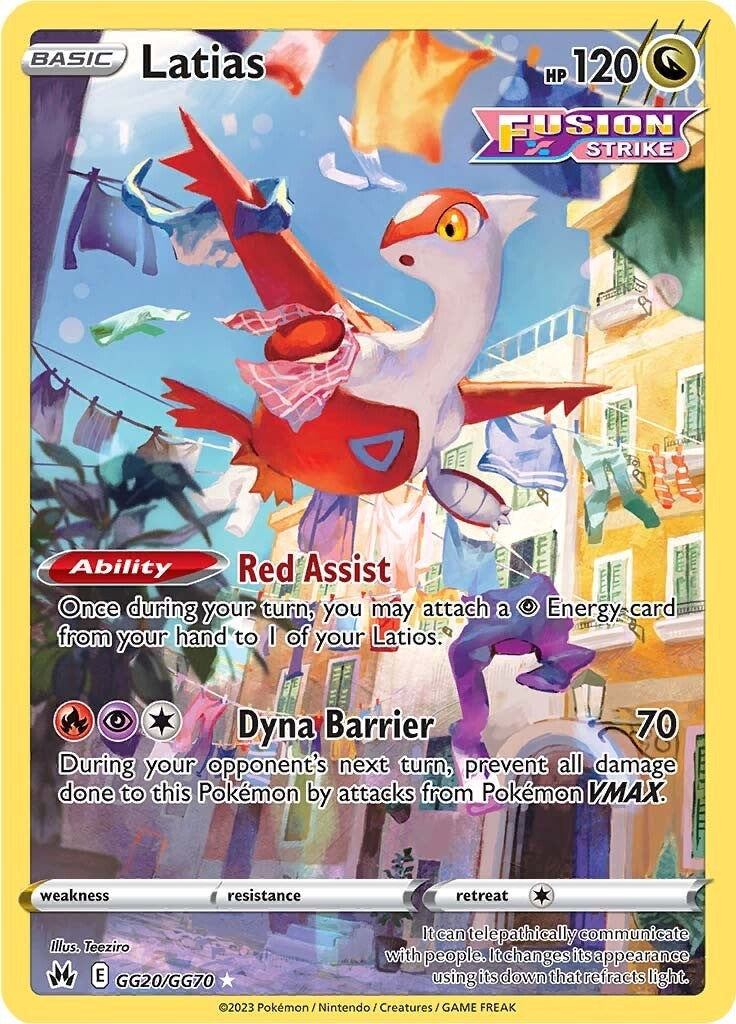 Latias (GG20/GG70) [Sword & Shield: Crown Zenith] | Exor Games Dartmouth