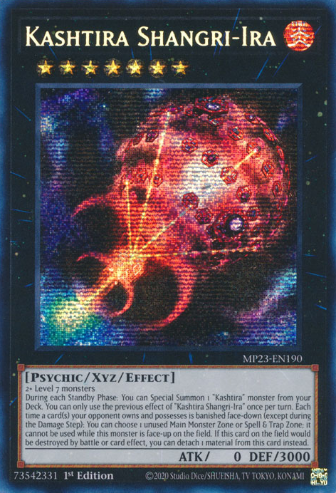 Kashtira Shangri-Ira [MP23-EN190] Prismatic Secret Rare | Exor Games Dartmouth