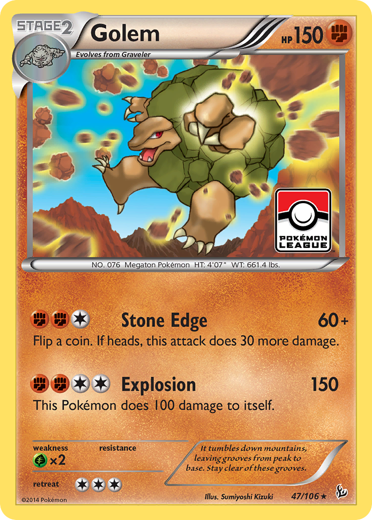 Golem (47/106) [XY: Flashfire] | Exor Games Dartmouth