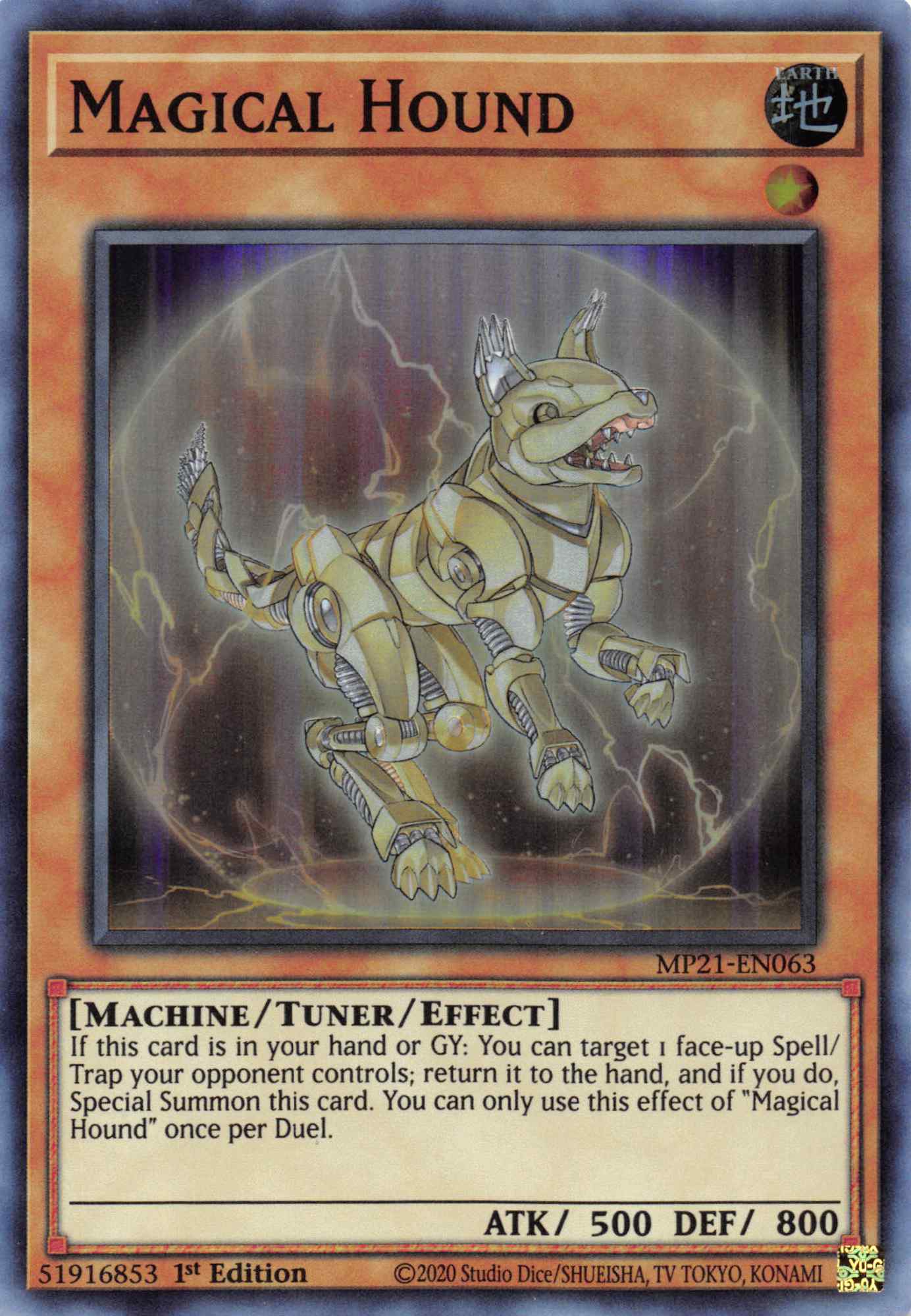 Magical Hound [MP21-EN063] Super Rare | Exor Games Dartmouth