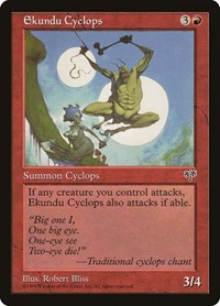 Ekundu Cyclops [Mirage] | Exor Games Dartmouth