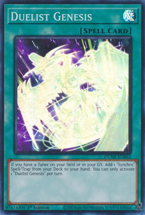 Duelist Genesis [DUNE-EN062] Super Rare | Exor Games Dartmouth