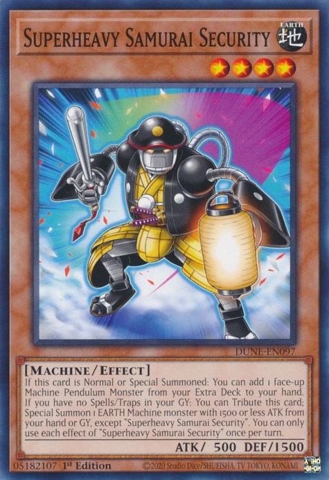 Superheavy Samurai Security [DUNE-EN097] Common | Exor Games Dartmouth