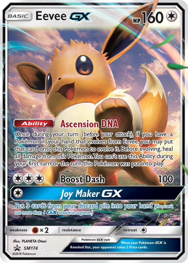 Eevee GX (SM174) [Sun & Moon: Black Star Promos] | Exor Games Dartmouth