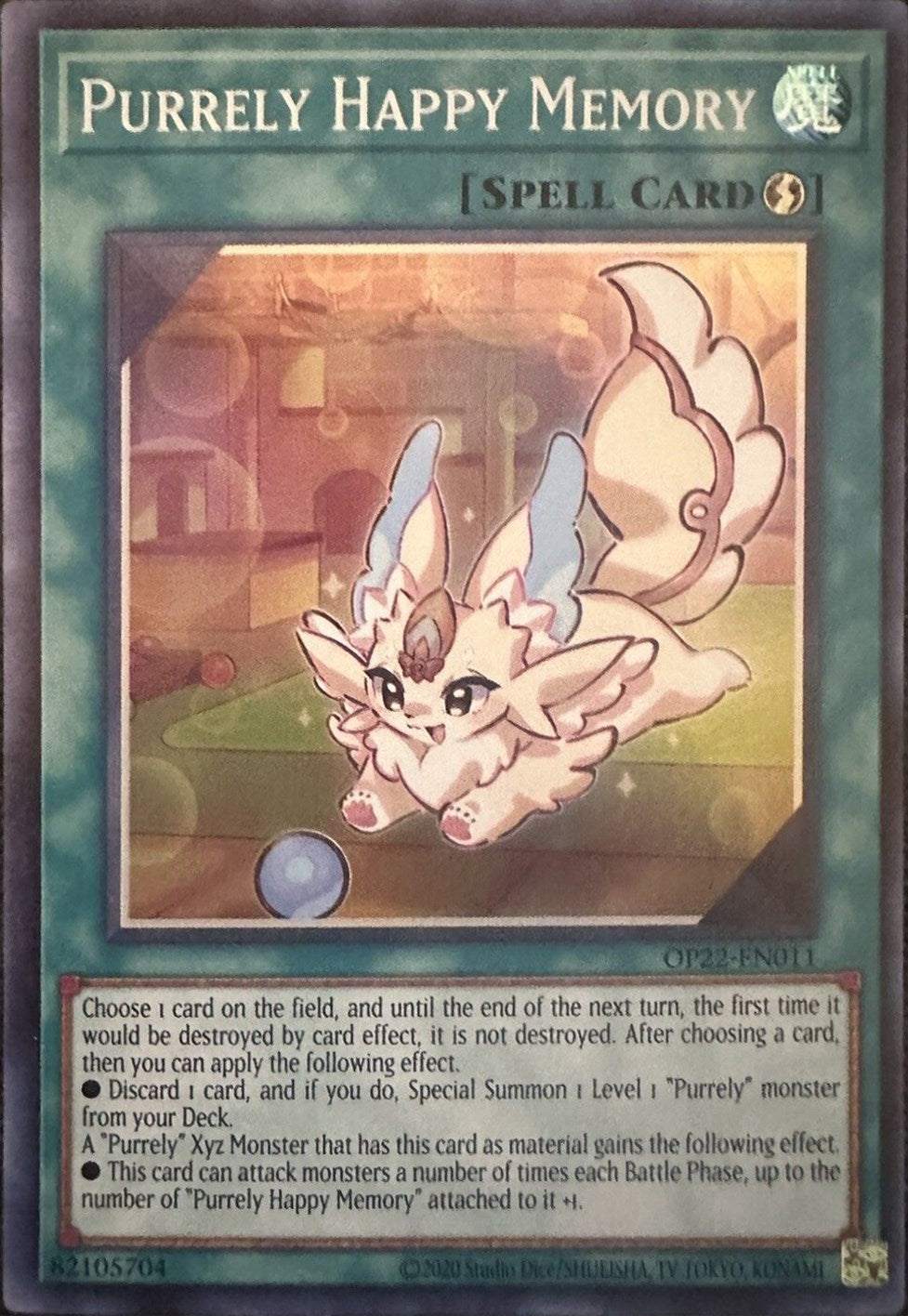 Purrely Happy Memory [OP22-EN011] Super Rare | Exor Games Dartmouth