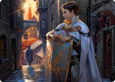 Dennick, Pious Apprentice Art Card [Innistrad: Midnight Hunt Art Series] | Exor Games Dartmouth