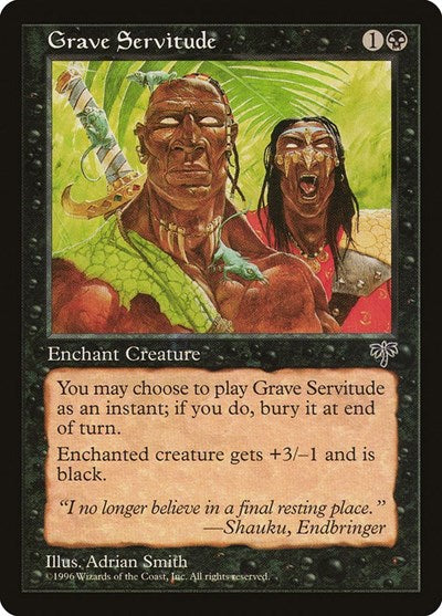 Grave Servitude [Mirage] | Exor Games Dartmouth