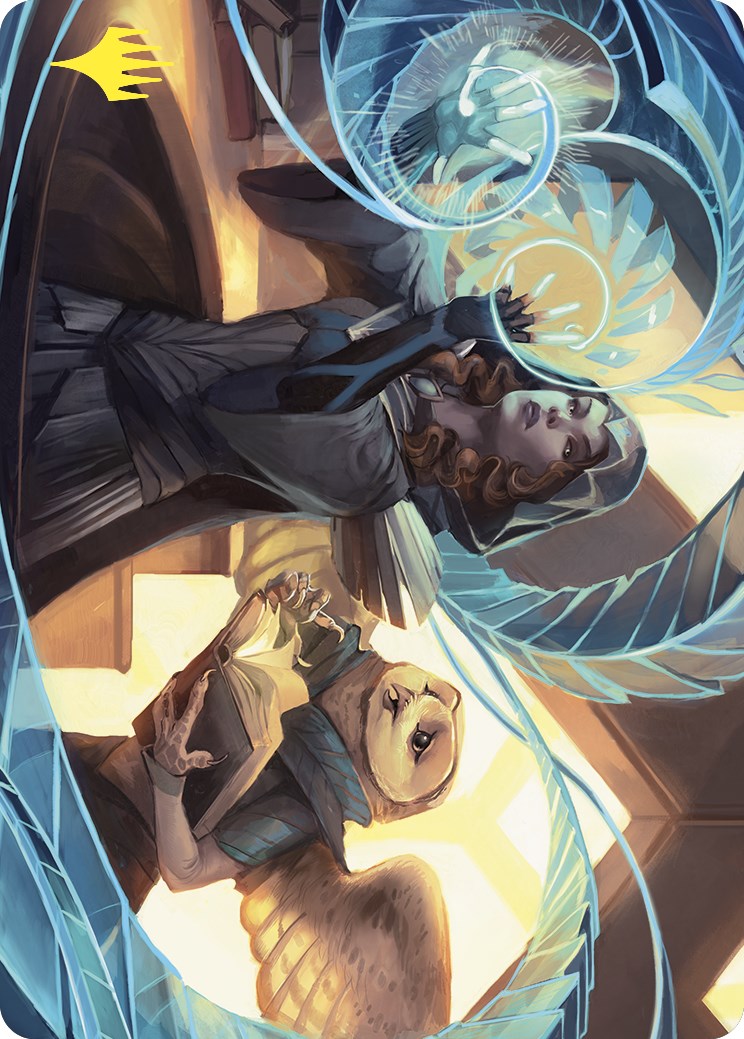 Personal Tutor Art Card (Gold-Stamped) [Commander Masters Art Series] | Exor Games Dartmouth