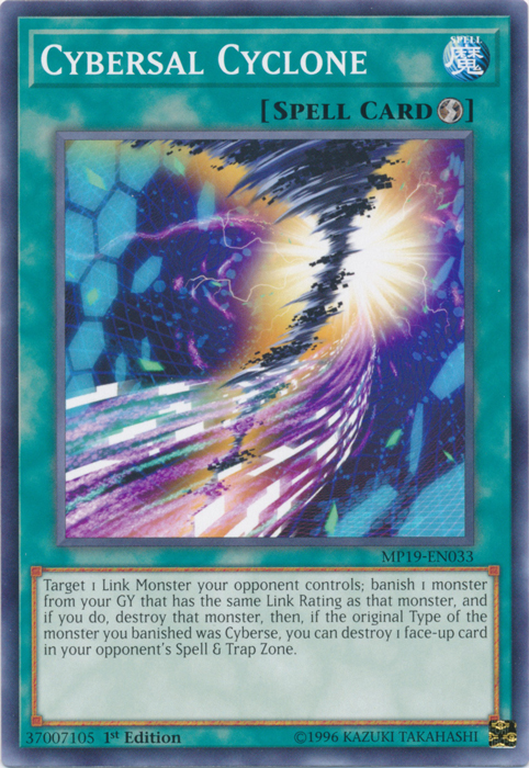 Cybersal Cyclone [MP19-EN033] Common | Exor Games Dartmouth