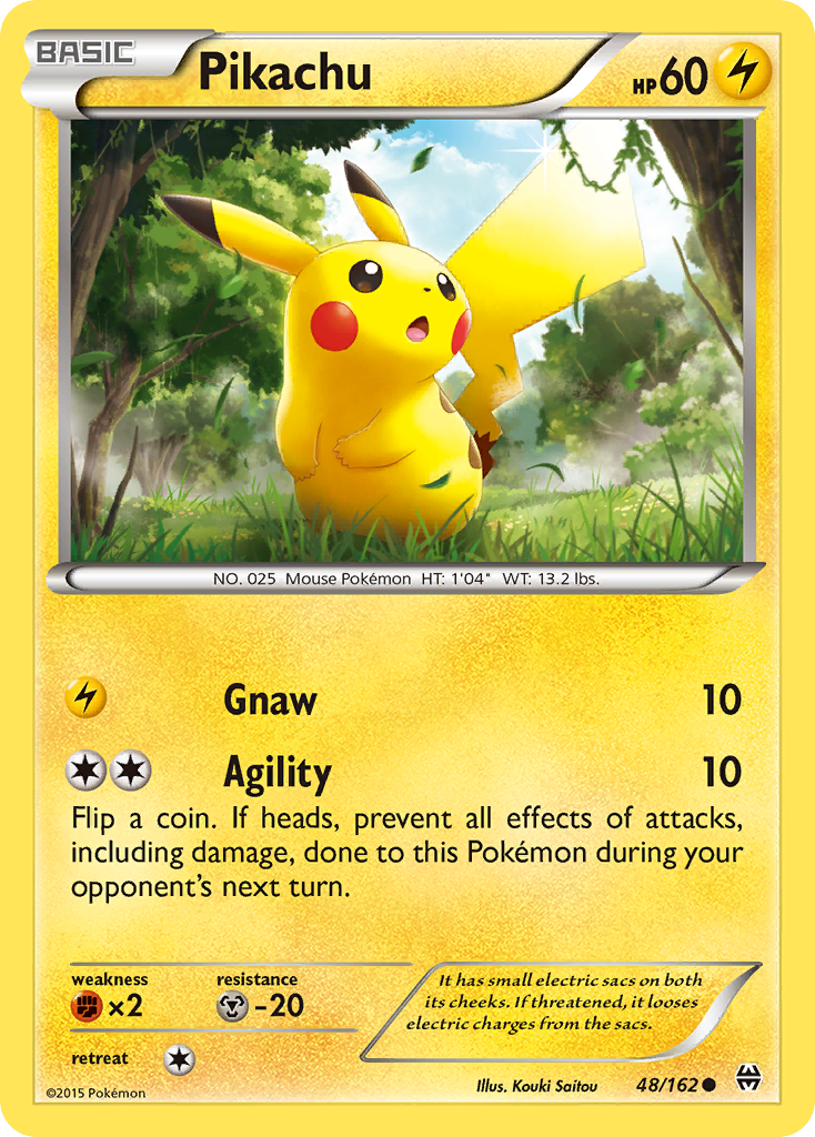 Pikachu (48/162) [XY: BREAKthrough] | Exor Games Dartmouth