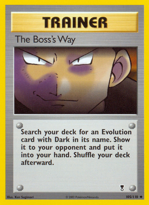 The Boss's Way (105/110) [Legendary Collection] | Exor Games Dartmouth