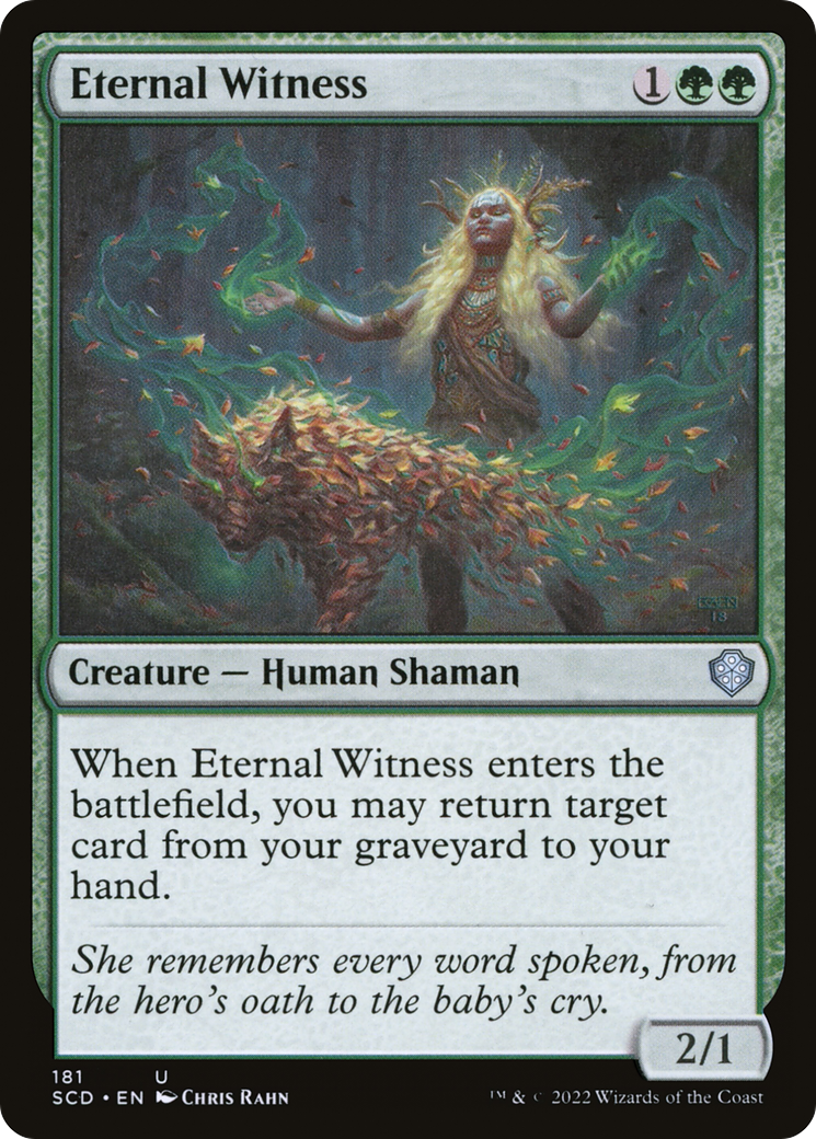 Eternal Witness [Starter Commander Decks] | Exor Games Dartmouth