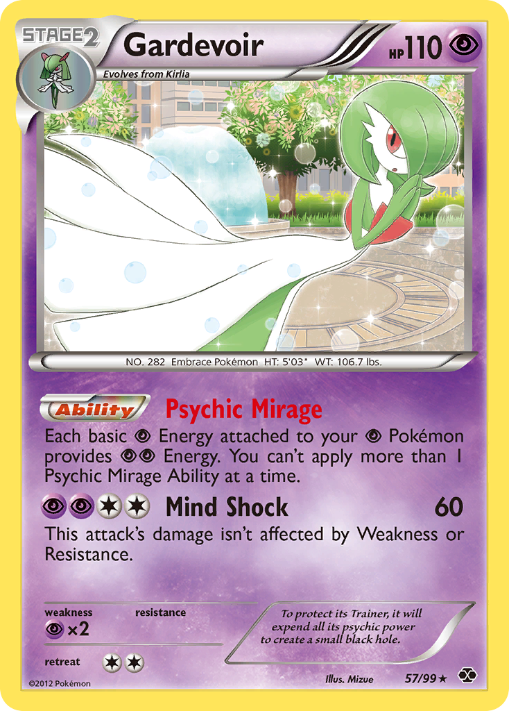 Gardevoir (57/99) [Black & White: Next Destinies] | Exor Games Dartmouth