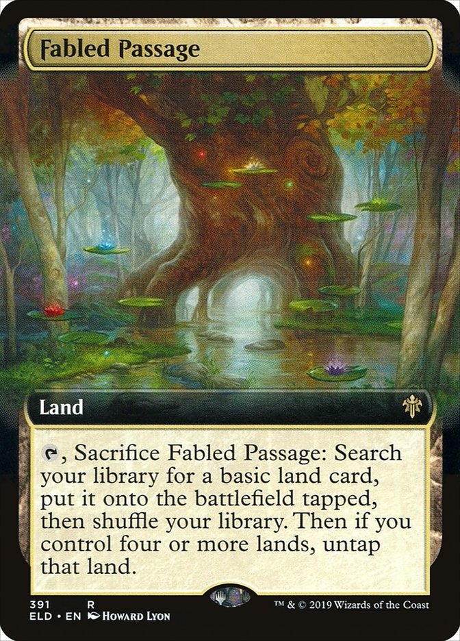 Fabled Passage (Extended Art) [Throne of Eldraine] | Exor Games Dartmouth