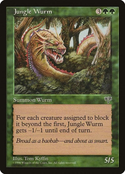 Jungle Wurm [Mirage] | Exor Games Dartmouth