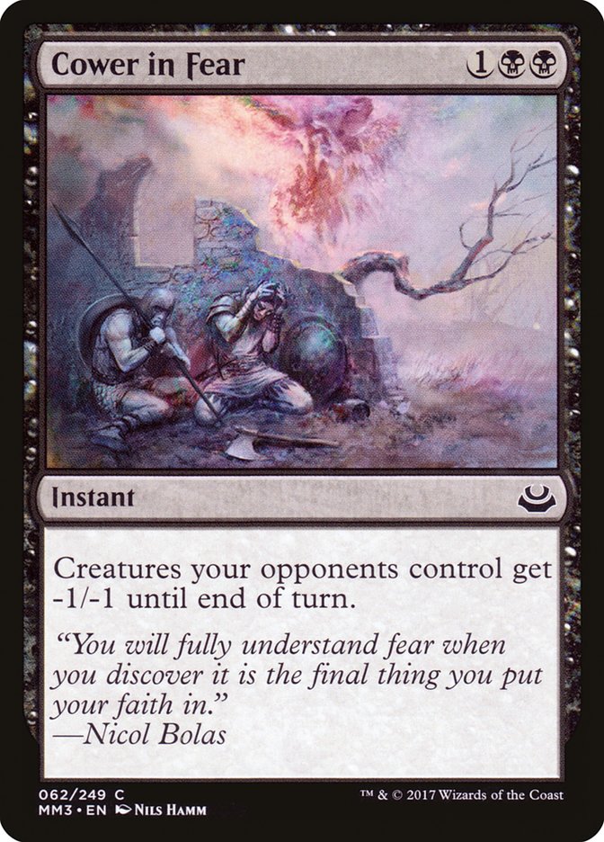 Cower in Fear [Modern Masters 2017] | Exor Games Dartmouth