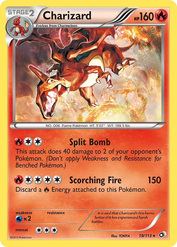 Charizard (19/113) [Black & White: Legendary Treasures] | Exor Games Dartmouth