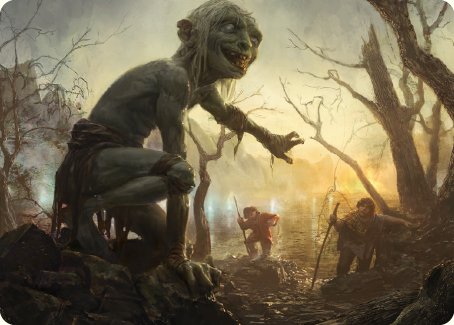 Smeagol, Helpful Guide Art Card [The Lord of the Rings: Tales of Middle-earth Art Series] | Exor Games Dartmouth