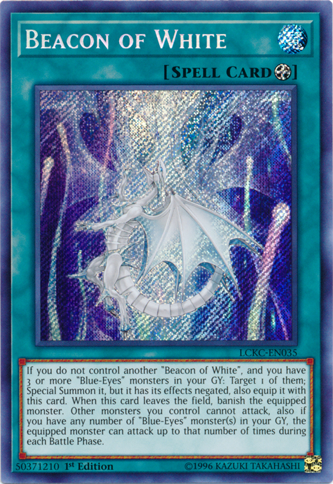 Beacon of White [LCKC-EN035] Secret Rare | Exor Games Dartmouth