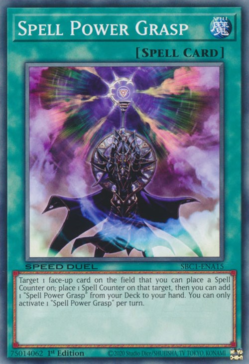 Spell Power Grasp [SBC1-ENA15] Common | Exor Games Dartmouth